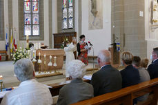 Feier der 1. Heiligen Kommunion in Sankt Crescentius (Foto: Karl-Franz Thiede)